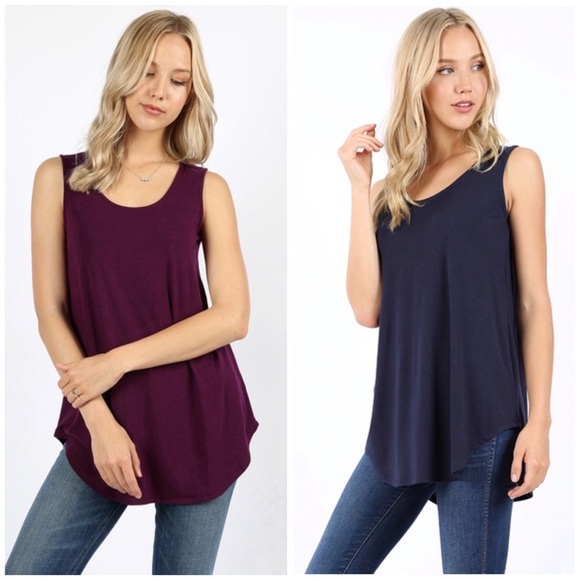 LAST Navy Loose Fit Tank 28003 - Picture 2 of 5